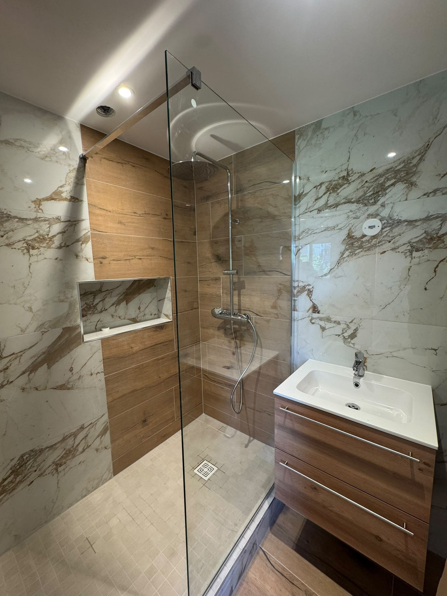Installation sanitaire réalisée par Aquaservice à Colmar et dans le Haut-Rhin
