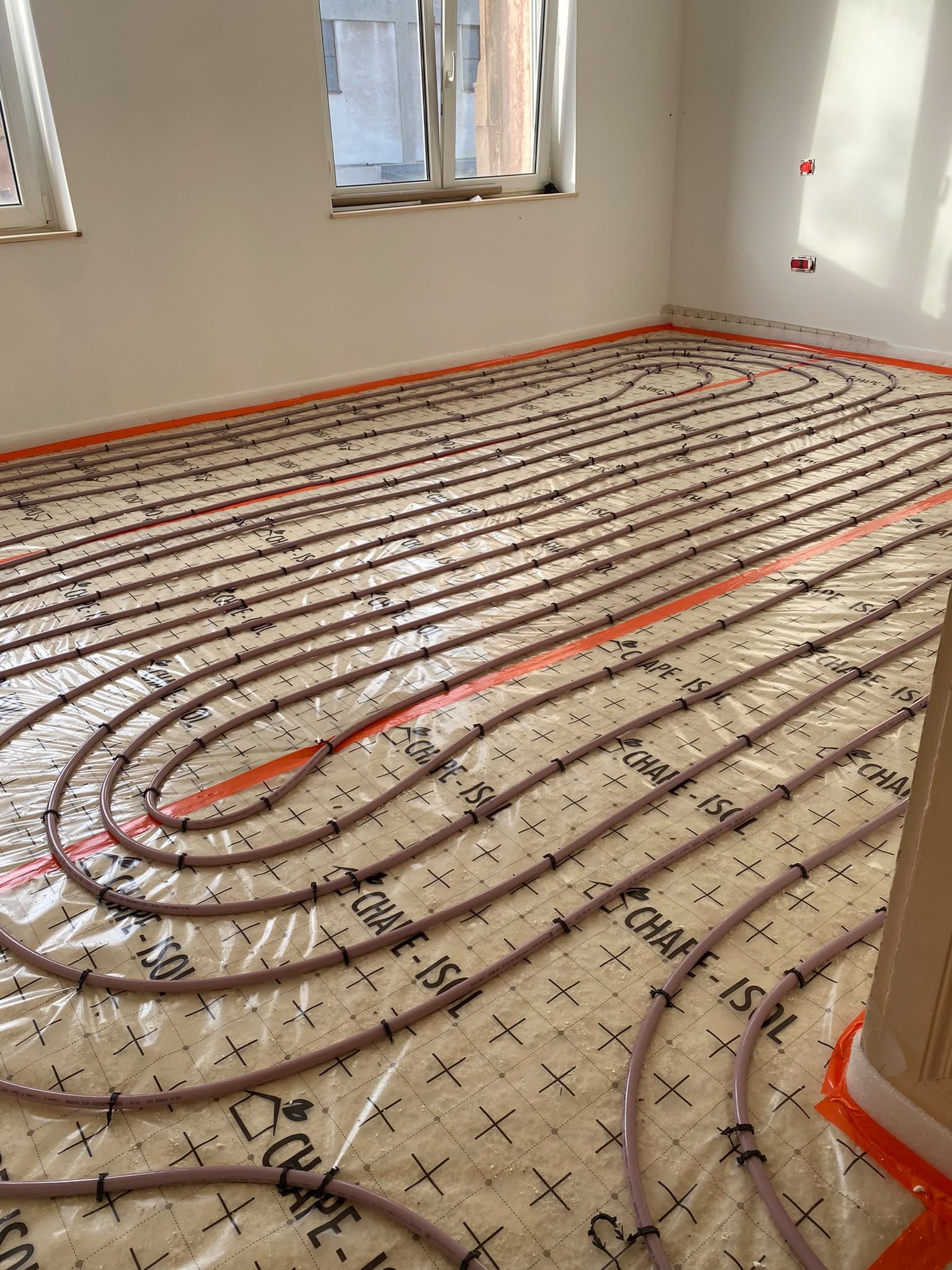 Chantier de plomberie Aquaservice à Colmar et dans le Haut-Rhin